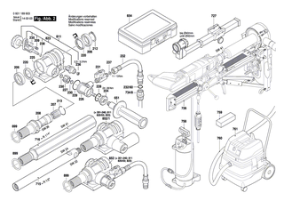 BOSCH F�hrungskeil | Ersatzteile f�r GDB 1600 WE | 3602317050