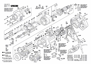 BOSCH Bohrspindel | Ersatzteile für GDB 1600 WE | 3606135006