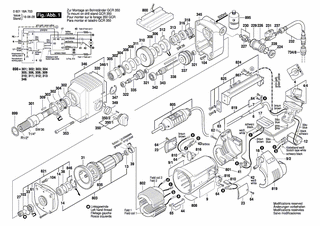 BOSCH Unterlegscheibe | Ersatzteile für GDB 2200 WE | 3600100082