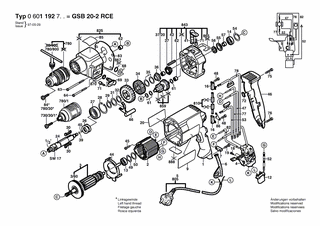 BOSCH Steckhülse | Ersatzteile für GSB 20-2 RCE | 2600400008