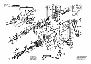 BOSCH Distanzscheibe | Ersatzteile für 1194 A VSRK | 2600100618