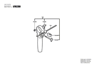 BOSCH Typschild | Ersatzteile für GSB 20-2 RE | 160111A3H3