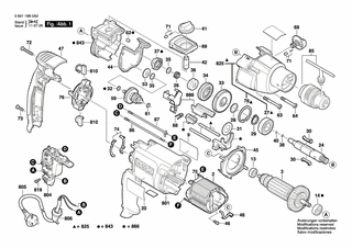 BOSCH Distanzscheibe 1,0 MM | Ersatzteile für GSB 20 | 2600000021