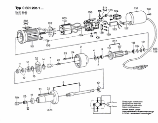 BOSCH Tülle Ø7,6-Ø8,2x95 MM | Ersatzteile für Geradschleifer | 2600703013