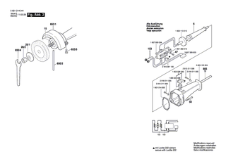 BOSCH Gewindering | Ersatzteile f�r GGS 6 | 1603344005