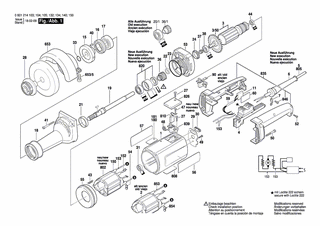 BOSCH Scheibenfeder DIN 6888-4x5-ST60-2 | Ersatzteile für GGS 6 S | 1900023006