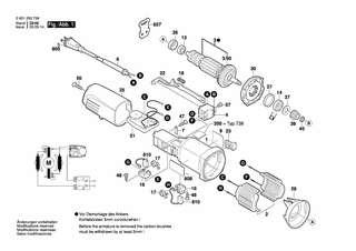 BOSCH Tülle Ø7,6-Ø8,2x95 MM | Ersatzteile für 1250 DEVS | 2600703013