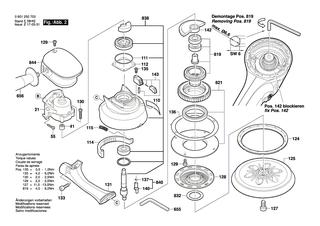 BOSCH Schaltbolzen | Ersatzteile für GEX 150 TURBO | 2603102010