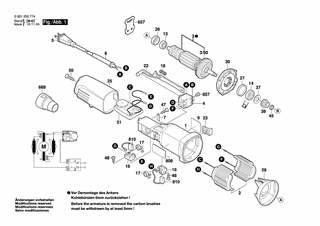 BOSCH Kugellager 7x19x6 | Ersatzteile für 1250DEVS | 2600905032