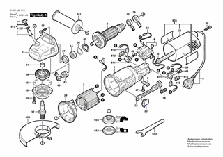 BOSCH Ausgleichscheibe 0,1 MM DICK | Ersatzteile fr GWS 6-115 | 1600136012