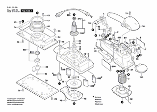 BOSCH Lfter | Ersatzteile fr 1293 D | 2606610076
