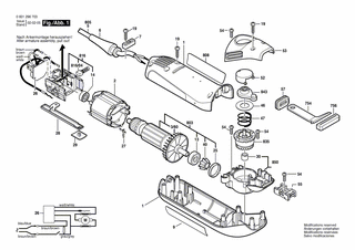 BOSCH Typenschild | Ersatzteile für GSE 300 E | 2601117306