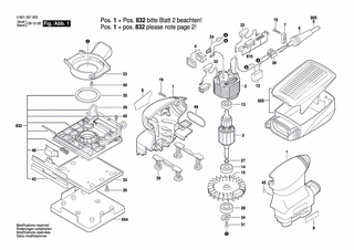 BOSCH Stift | Ersatzteile für GSS 140 A | 2610350103