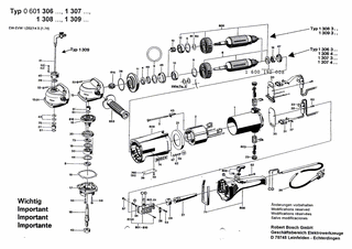 BOSCH Typschild | Ersatzteile für Winkelschleifer | 160111A3H3