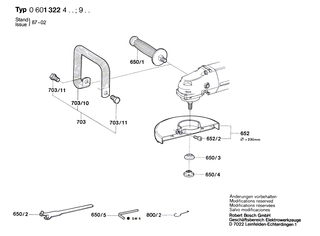 BOSCH Spiralfeder | Ersatzteile f�r Winkelschleifer | 1604652015