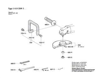 BOSCH Netzanschlussleitung CH 4,15m 2 x 1,0mm H07RN-F | Ersatzteile fr Winkelschleifer | 1604460447