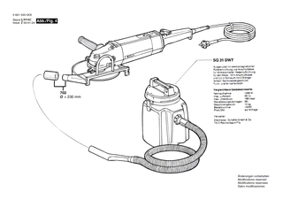 BOSCH Aufnahmeflansch 45 MM | Ersatzteile fr Winkelschleifer | 2600501006