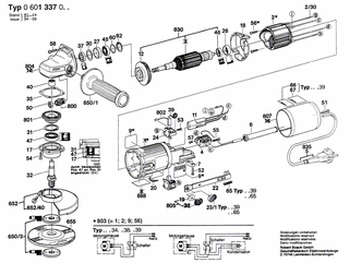 BOSCH Sechskantmutter DIN 936-M8x1-8 | Ersatzteile fr Winkelschleifer | 1613300008