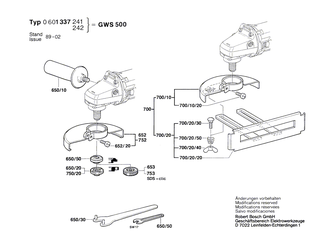 BOSCH Spiralfeder | Ersatzteile f�r GWS 500 | 1604652013