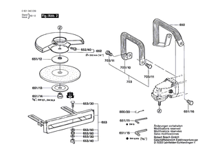 BOSCH Sprengring 22 MM | Ersatzteile fr 1340 | 2916620011