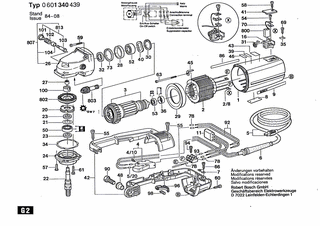 BOSCH Zylinderschraube DIN 84-AM5x20-5.8 | Ersatzteile fr 1340 | 2910011162