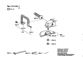 BOSCH Typschild | Ersatzteile fr Winkelschleifer | 160111A3H3