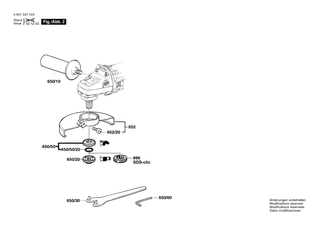 BOSCH Innensechskantschraube DIN 912-M6x16-8.8 | Ersatzteile fr GWS 7-115 | 2910141197