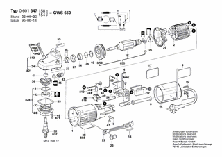 BOSCH Schnellspannmutter M14, SDS-CLIC | Ersatzteile für GWS 650 | 1600A016PP