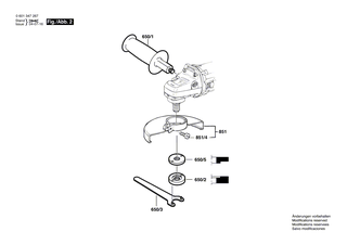 BOSCH Verstellschieber | Ersatzteile für 1347 A | 1602319002