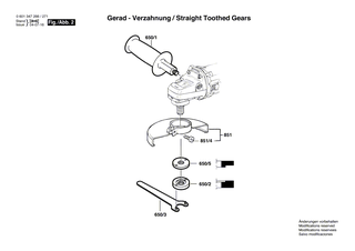 BOSCH Tülle Ø7,6-Ø8,2x95 MM | Ersatzteile für 1347 A | 2600703013