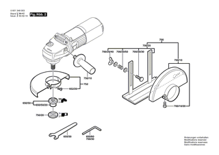 BOSCH Druckfeder | Ersatzteile f�r GEWS 1348.0 | 1619P09932