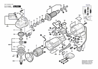 BOSCH Spiralfeder | Ersatzteile für GWS 9-125 C | 1604652013