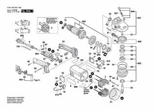 BOSCH Winkelschraubendreher DIN 911 SW10 | Ersatzteile für GWS 24-300 | 1907950009