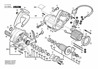 BOSCH Schraube | Ersatzteile für GDM 12-34 | 1619P00029