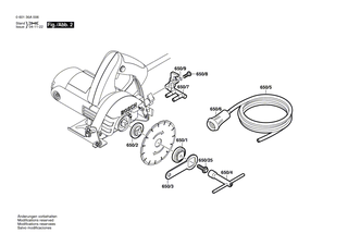 BOSCH Fl�gelschraube | Ersatzteile f�r GDM 12-34 | 1619P00263