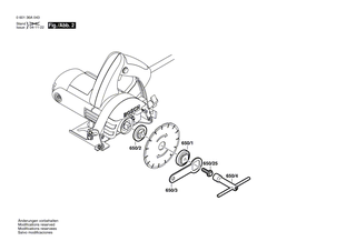 BOSCH Fl�gelschraube | Ersatzteile f�r GDM 12-34 | 1619P00263