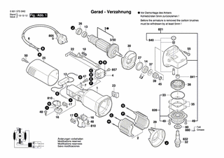 BOSCH Gummiring | Ersatzteile fr GWS 6-100 | 1600206025