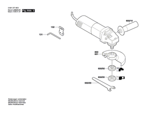 BOSCH Abdeckscheibe | Ersatzteile f�r GWS 8-100 C | 1600100033