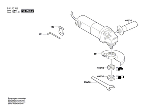 BOSCH Geh�usedeckel BLAU | Ersatzteile f�r GWS 8-100 C | 1605500194