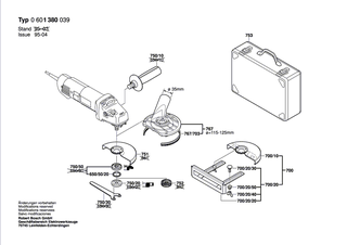 BOSCH Druckfeder | Ersatzteile f�r GWS 7-115 | 1604611024
