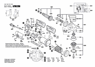 BOSCH Bürste | Ersatzteile für GWS 14-125 C | 2605730036