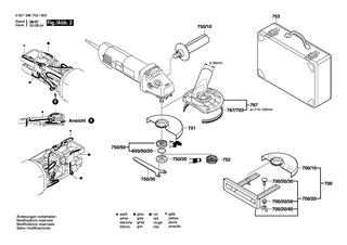 BOSCH Sechskantmutter M7, SW10 | Ersatzteile für GWS 14-150 C | 1603300016